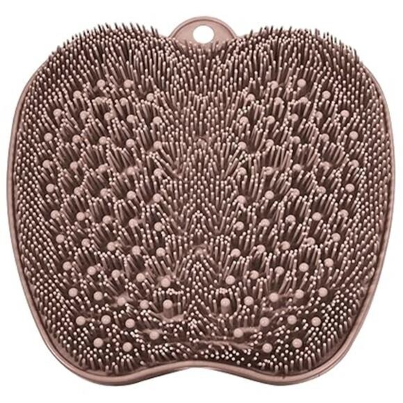 Shower Foot Scrubber Mat with Non-Slip Suction Cups, Foot Spa Brush - Picture 8 of 8